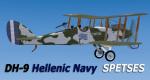 FS9 FS2004  DeHavilland DH-9 Hellenic Royal Navy SPETSES Package